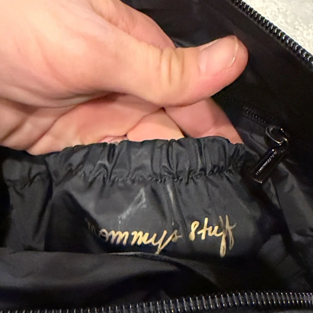 Rebecca Minkoff Leather Knocked Up Diaper Bag Women's Black Travel Everyday